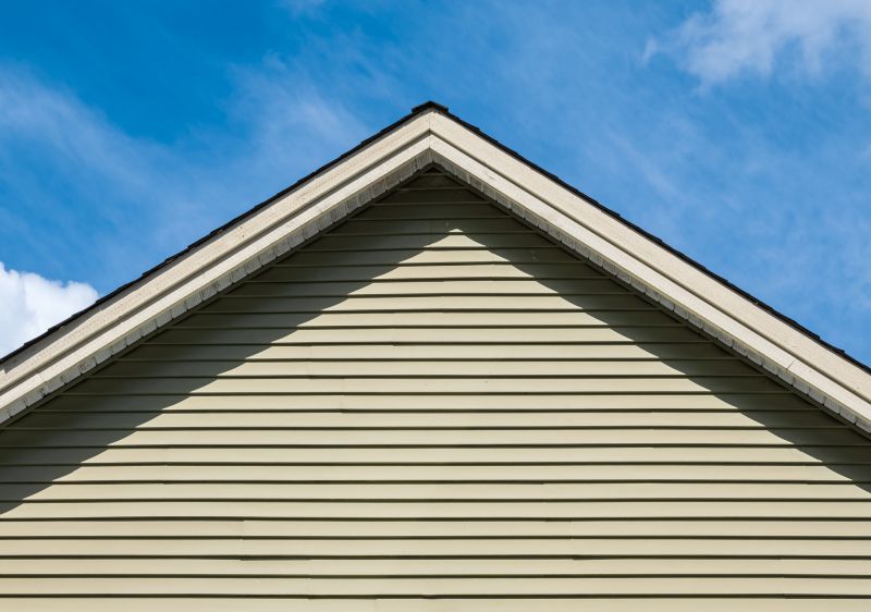Attaching Siding to a Gable